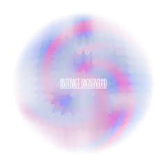 Abstract spiked circle