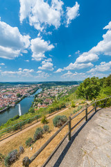 Cahors from Mont Saint Cyr in Lot, France.