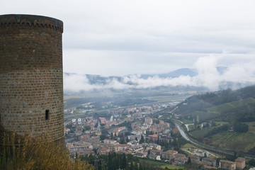 Panorama miasteczka Orvieto