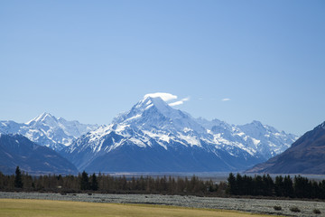 Mountain Peak MT. Cook