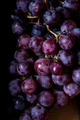 Black grapes