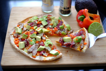 Lebanese Bread Pizza