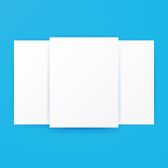 Blank Posters Template Mockup