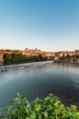 Old bridge in Albi, France