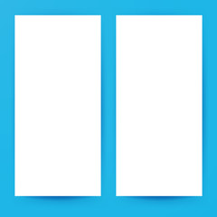 Empty Flyer Mockup Template