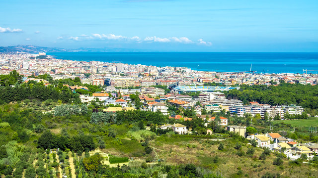 cityscape of Pescara in Italy
