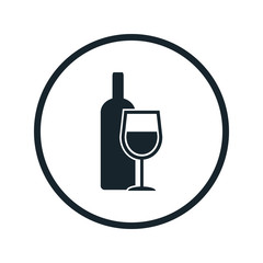 bottle of wine icon