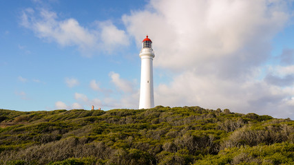Split Point Lighthouse an der Great Ocean Road in Victoria, Australien