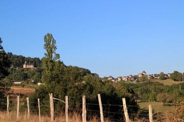 Panorama sur Perpezac-le-Blanc (Corrèze)