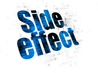 Healthcare concept: Side Effect on Digital background