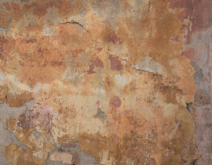 Obraz premium Old concrete wall with cracks