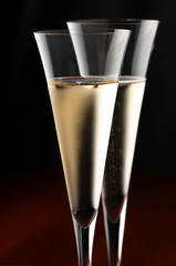 Two Champagne Flutes
