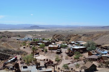 Ghost Town along Route 66 in California