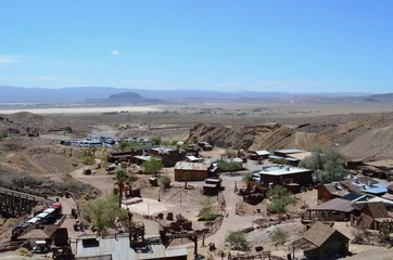 Fototapete Route 66 Ghost Town along Route 66 in California  © tristanbnz