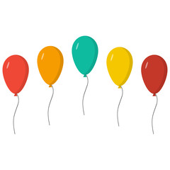 Ballons colorful