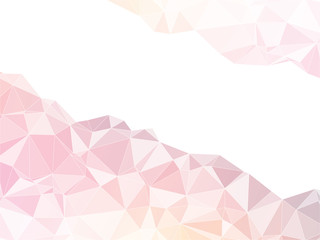 pink white geometric design