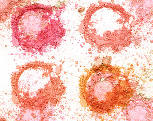 colorful powder eyeshadow