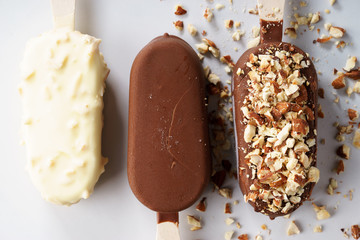 chocolate popsicle