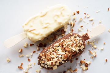 chocolate popsicle