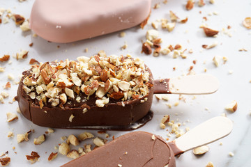 chocolate popsicle