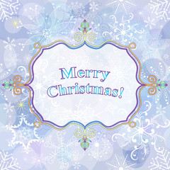 Christmas gentle greeting card