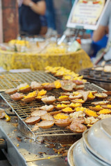 Kanom Krok - Thai dessert Coconut Pancakes pudding