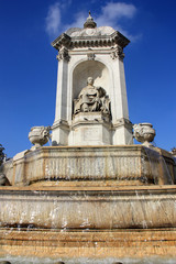 Obraz premium Fontaine Saint-Sulpice à Paris, France