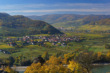 Naklejka premium Herbst in der Wachau - Österreich