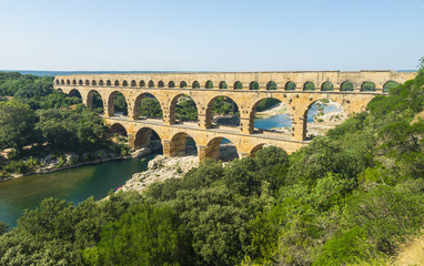 Obraz premium Pont du Gard