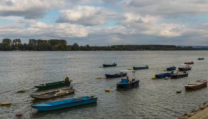 Obraz premium Small boats