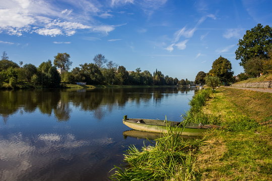 Vltava river, Czech Republic.