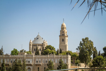 The Dormition Abbey in Jerusalem, Israel