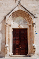 Fototapeta na wymiar Chiesa di San Domenico - Manfredonia