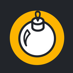 Vector icon christmas elements