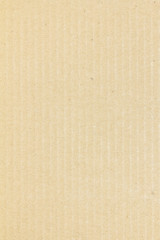 Corrugated paper cardboard texture background for design with copy space for text or image.