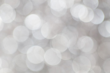 Pearl white blur bokeh for background, Luxury concept.