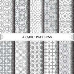 arabic vector pattern, web page background,surface textures