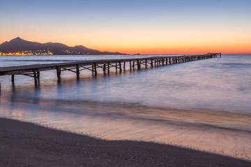Fototapeta premium Verso l' Alba