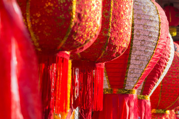 Chinese lantern new year festival