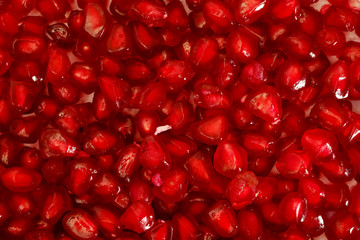 Pomegranate texture background