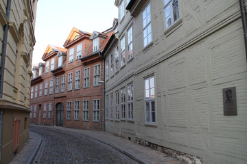 Die Niels Stensen Strasse in Schwerin
