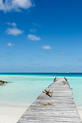 Fototapeta premium Wakacje w Tropic Paradise Malediwy