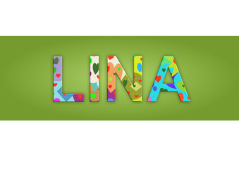 Vorname Lina, Grafik © maerzkind