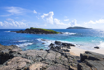 Matojo cay near Caribbean coast of Isla Culebra