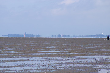 Strandszenen Nordseek&uuml;ste Cuxhaven