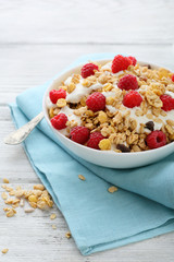 Breakfast healthy lifestyle bowl
