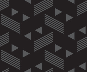 Flags and Stripes Minimal Seamless Pattern