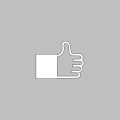 Thumbs up computer symbol