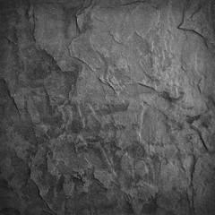 Dark grey black slate background or texture.