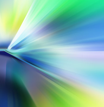 Abstract background in green and blue colors